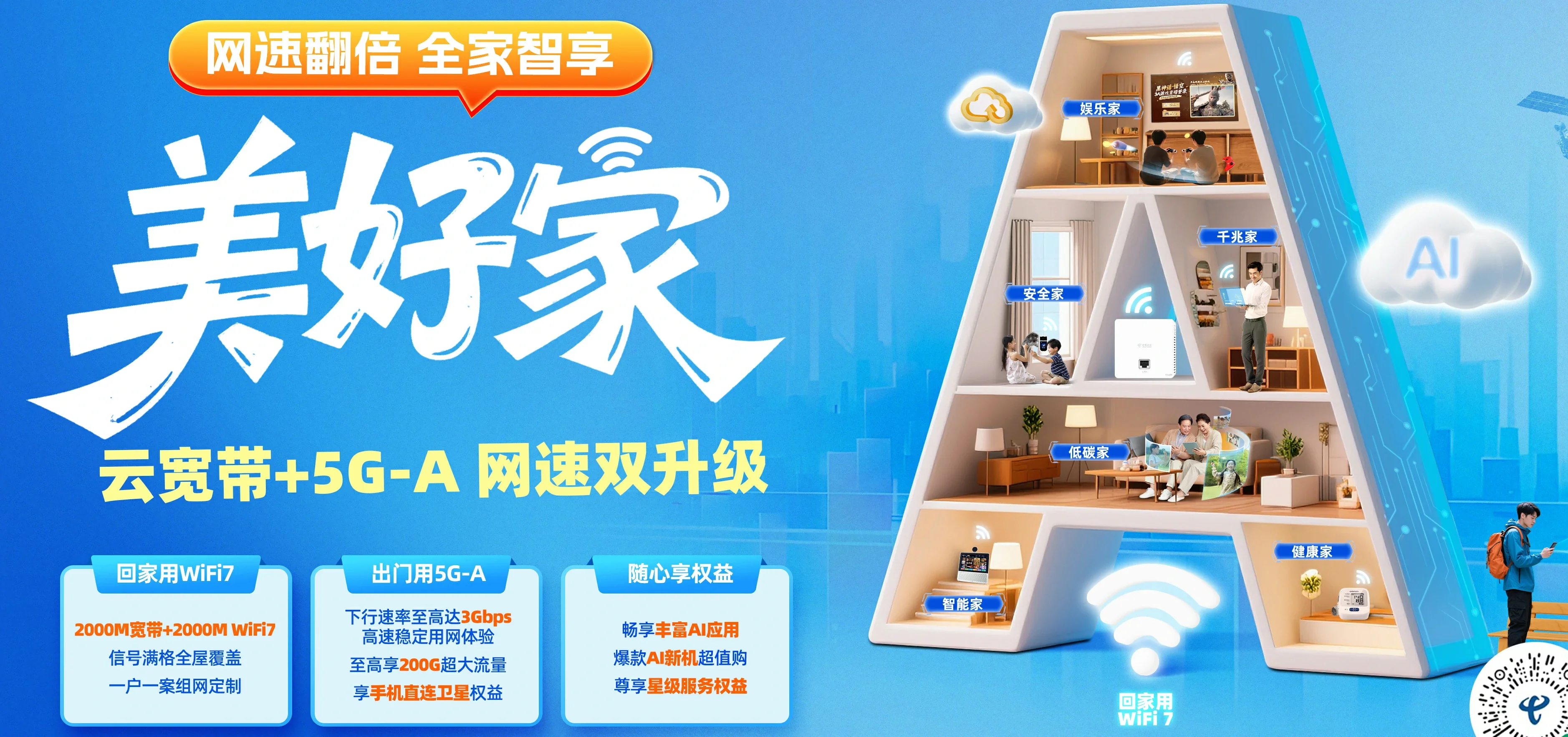 中国电信 雨花区电信宽带 宽带套餐